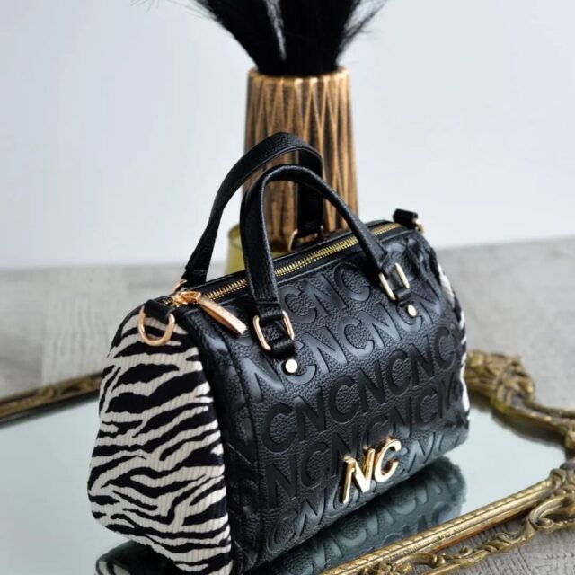 Bolso Bowling Print de cebra | Noco
